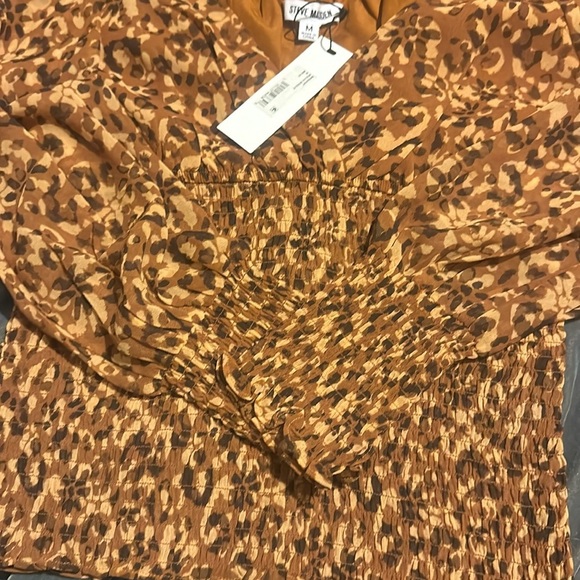 NWT Steven Madden Shannon Top in Mocha Bisque size medium - Picture 9 of 13